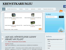 Tablet Screenshot of krewetkarium.eu